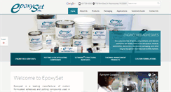 Desktop Screenshot of epoxysetinc.com